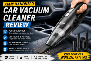 KMM Handheld Car Vacuum Cleaner Review | Best Portable Car Vacuum 2026
